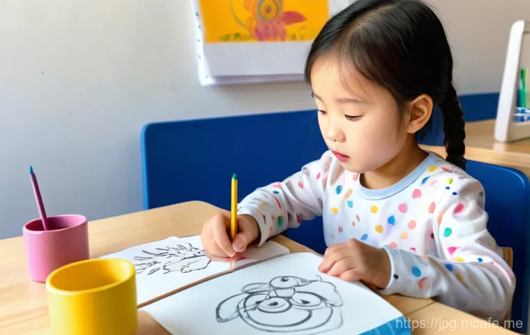 50개월 아이의 첫 발표력 연습 설명 사진
